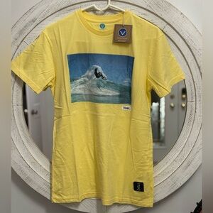 Vast Yellow Graphic T-Shirt for Men
